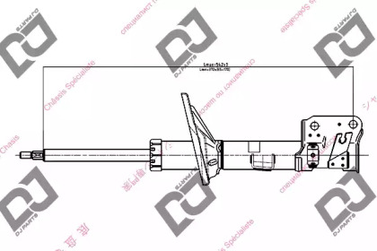 Амортизатор DJ PARTS DS1290GS